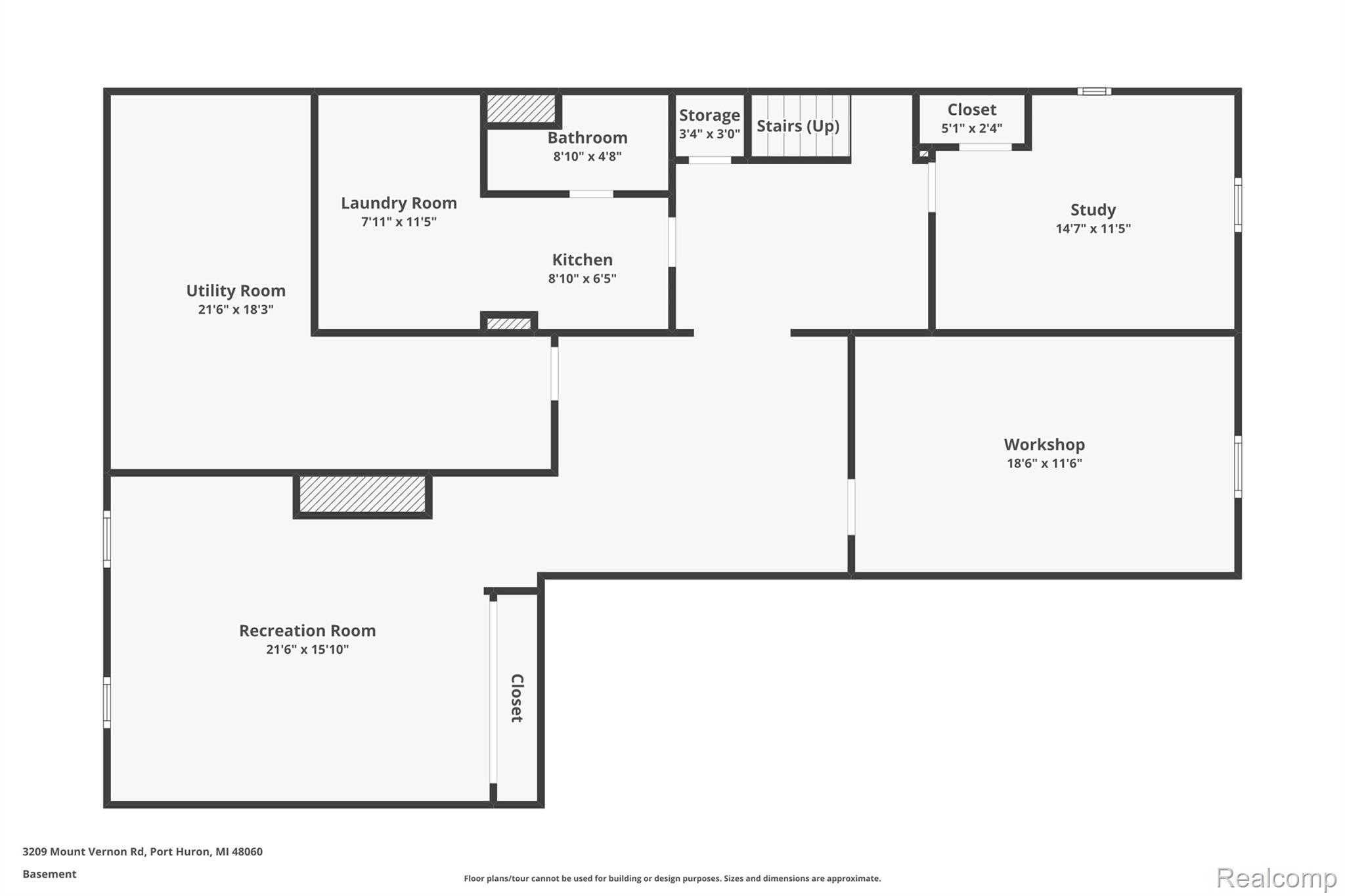 3209 Mt Vernon Road Port Huron, MI 48060 - Photo 35 of 40 1-basement.jpg