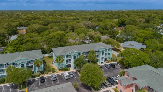 a view of city and ocean