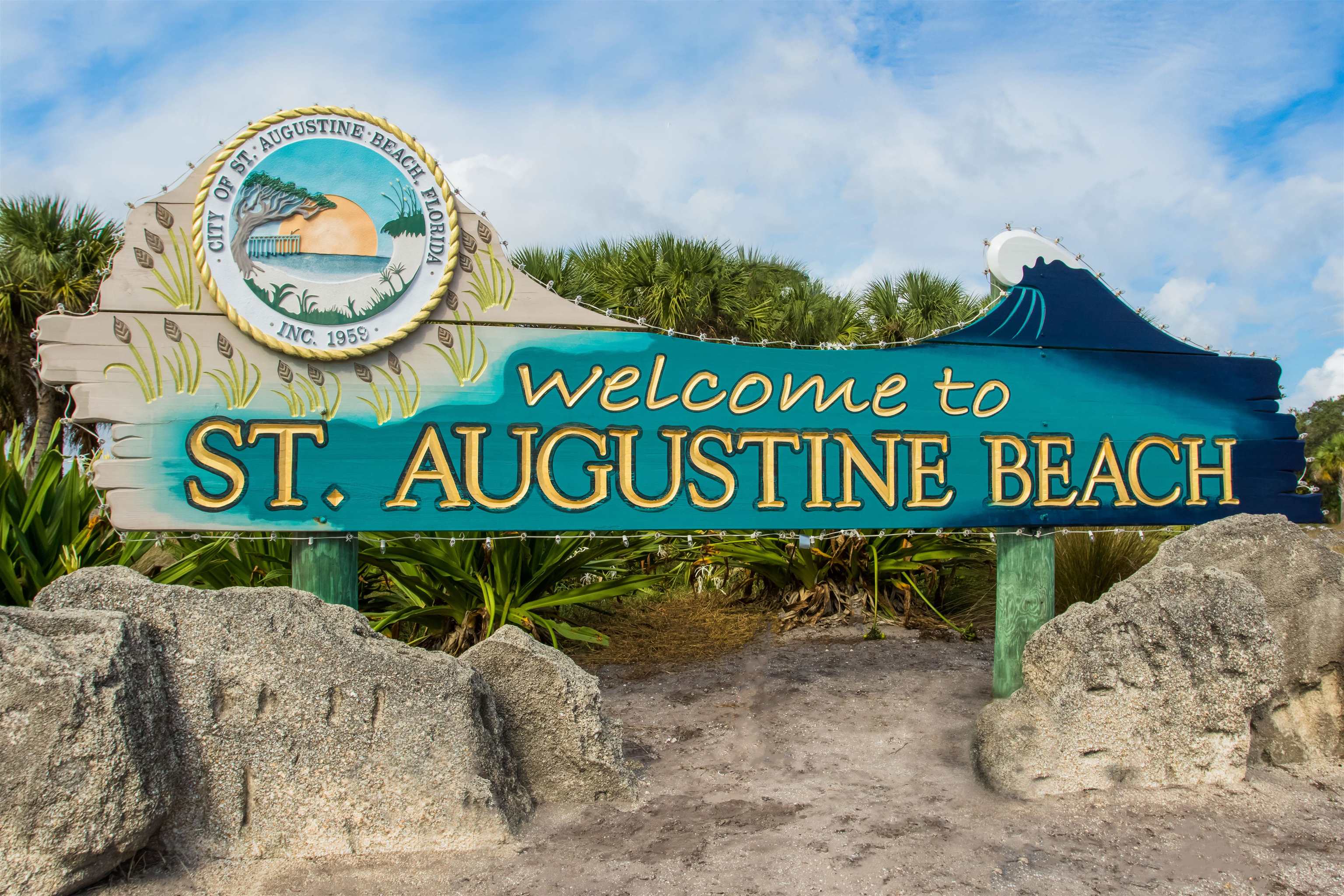 208 16th Street, Unit B St. Augustine, FL 32080 - Photo 50 of 68 a view of a sign board