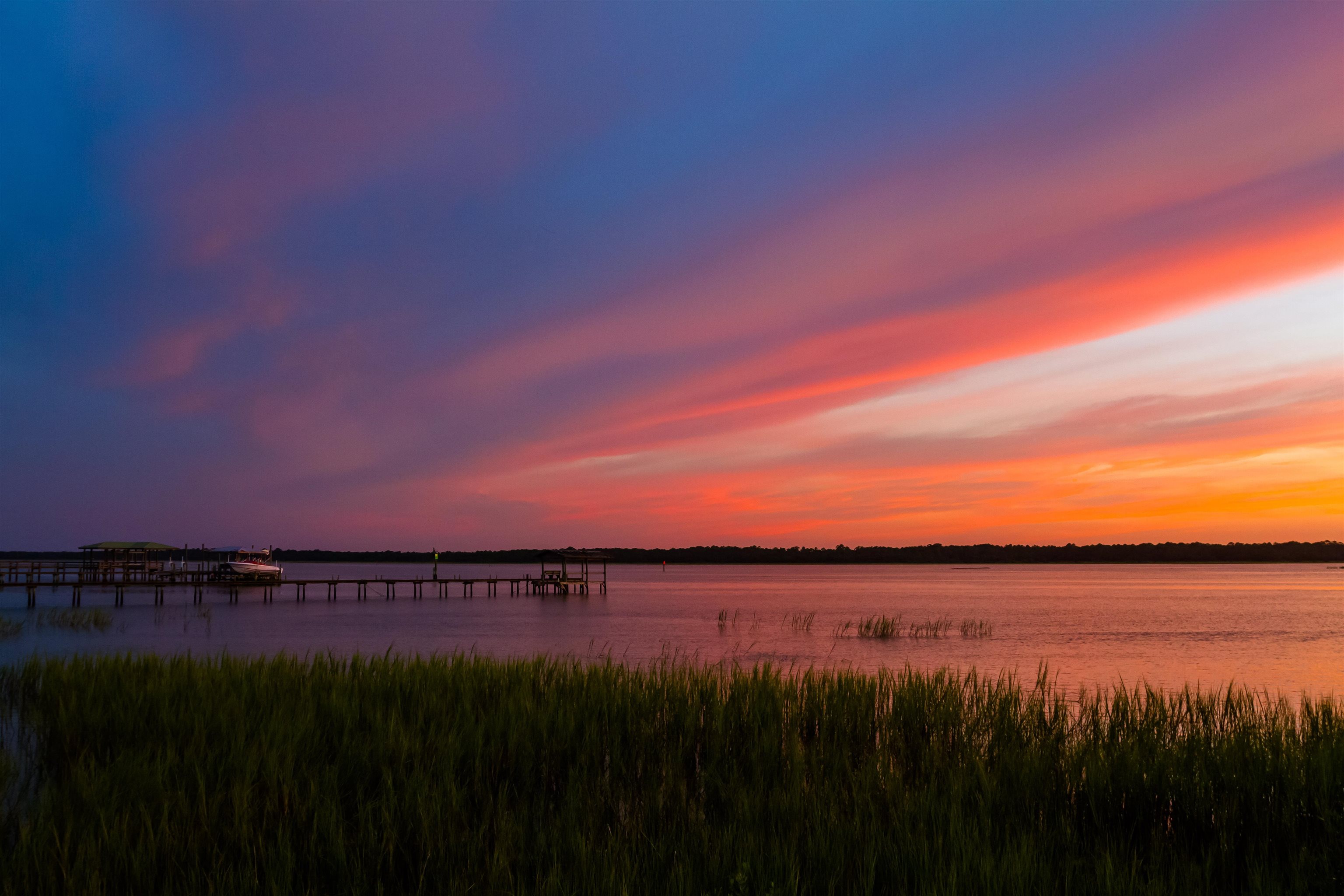208 16th Street, Unit B St. Augustine, FL 32080 - Photo 67 of 68 a view of lake with green space