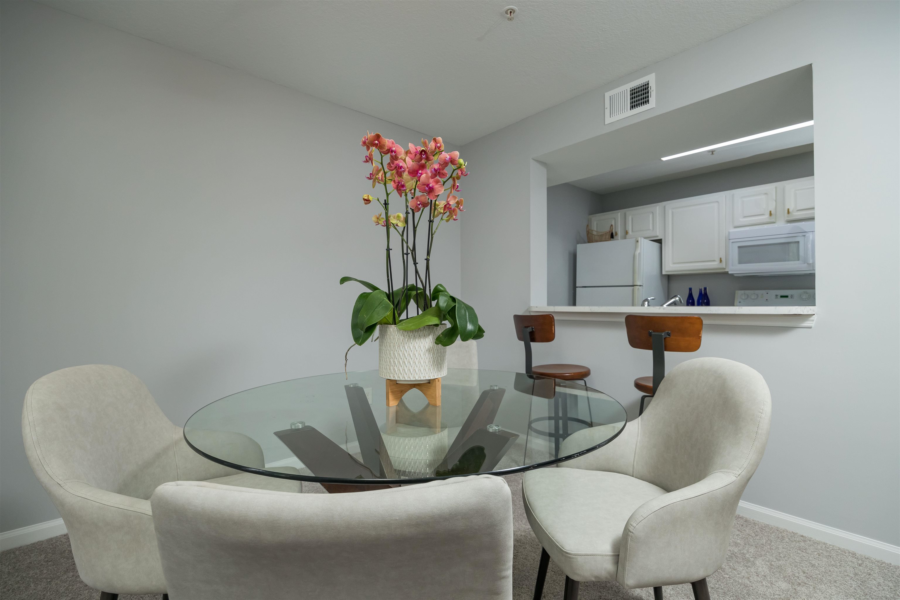 208 16th Street, Unit B St. Augustine, FL 32080 - Photo 10 of 68 a dining room with furniture and potted plant