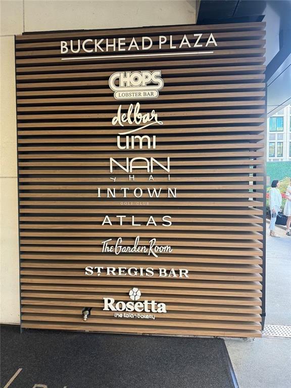 3040 Peachtree Road Northwest, Unit 707 Atlanta, GA 30305 - Photo 35 of 38 a view of a building from a street