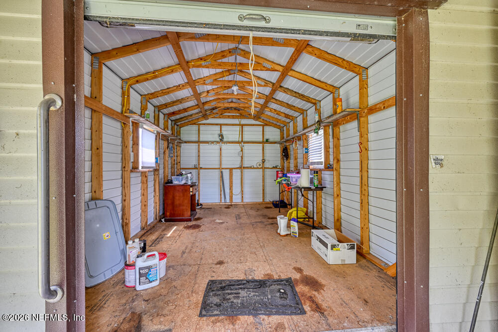 7837 Rusty Anchor Road St. Augustine, FL 32092 - Photo 31 of 41 Storage Shed Closeup