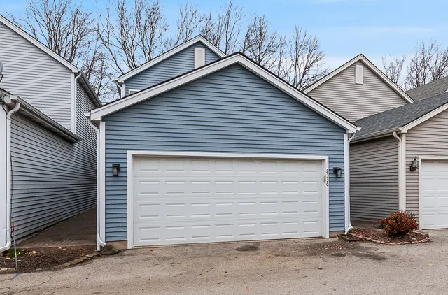 a side view of a house