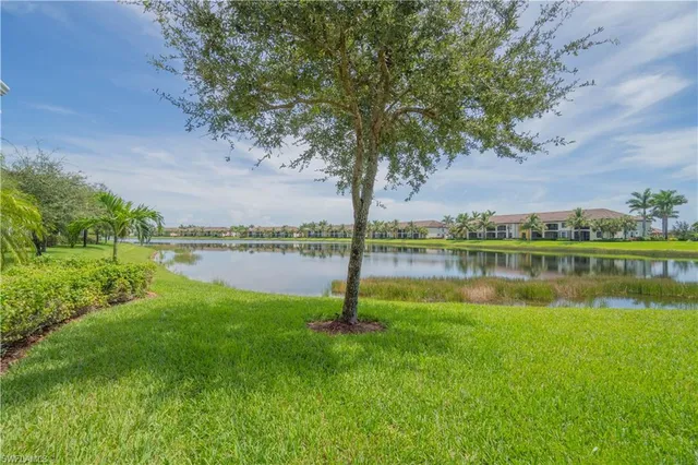 a view of lake from balcony
