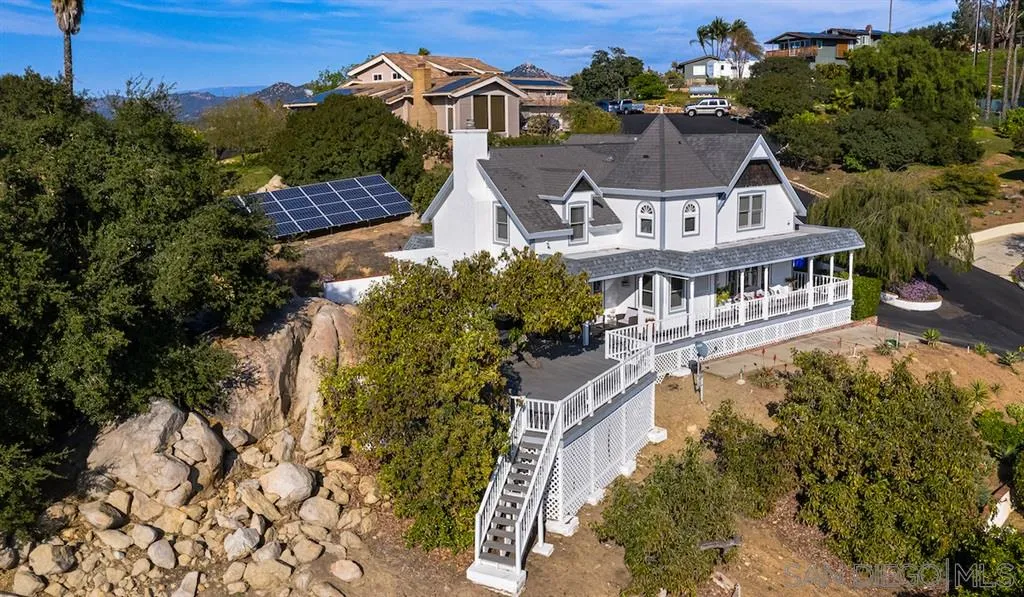2444 Crestview Estates Place Escondido, CA 92027 - Photo 21 of 25 an aerial view of a house