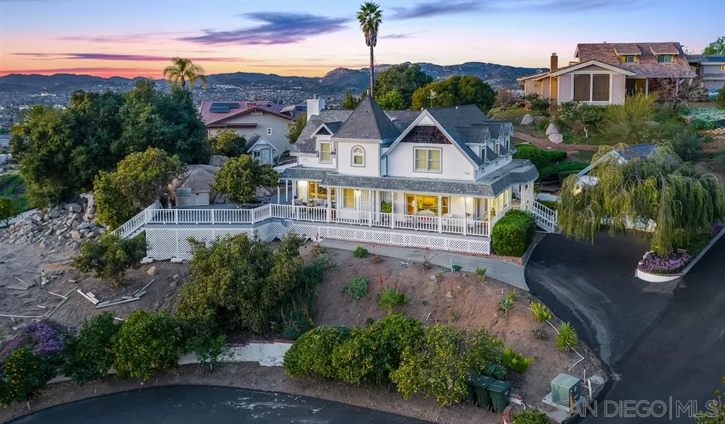 2444 Crestview Estates Place Escondido, CA 92027 - Photo 23 of 25 a aerial view of a house