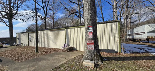 a view of the street