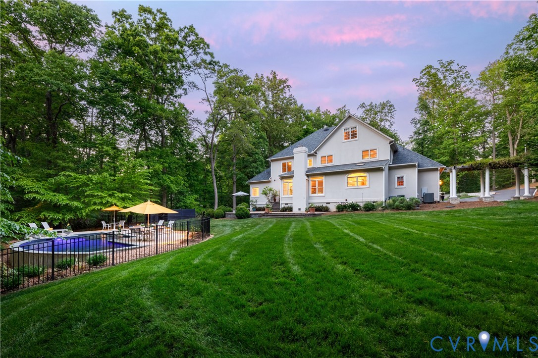 3620 Old Gun Road East Midlothian, VA 23113 - Photo 55 of 56 Beautiful in the twilight!