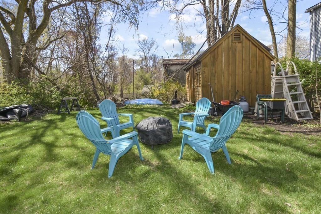 15 Madison Street Boston, MA 02136 - Photo 3 of 28 a view of a two chairs in the garden