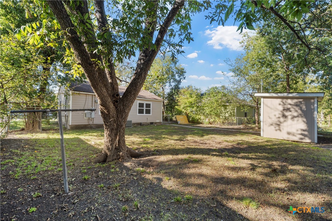 1203 South 5th Street Temple, TX 76504 - Photo 27 of 29 a view of a yard in the backyard