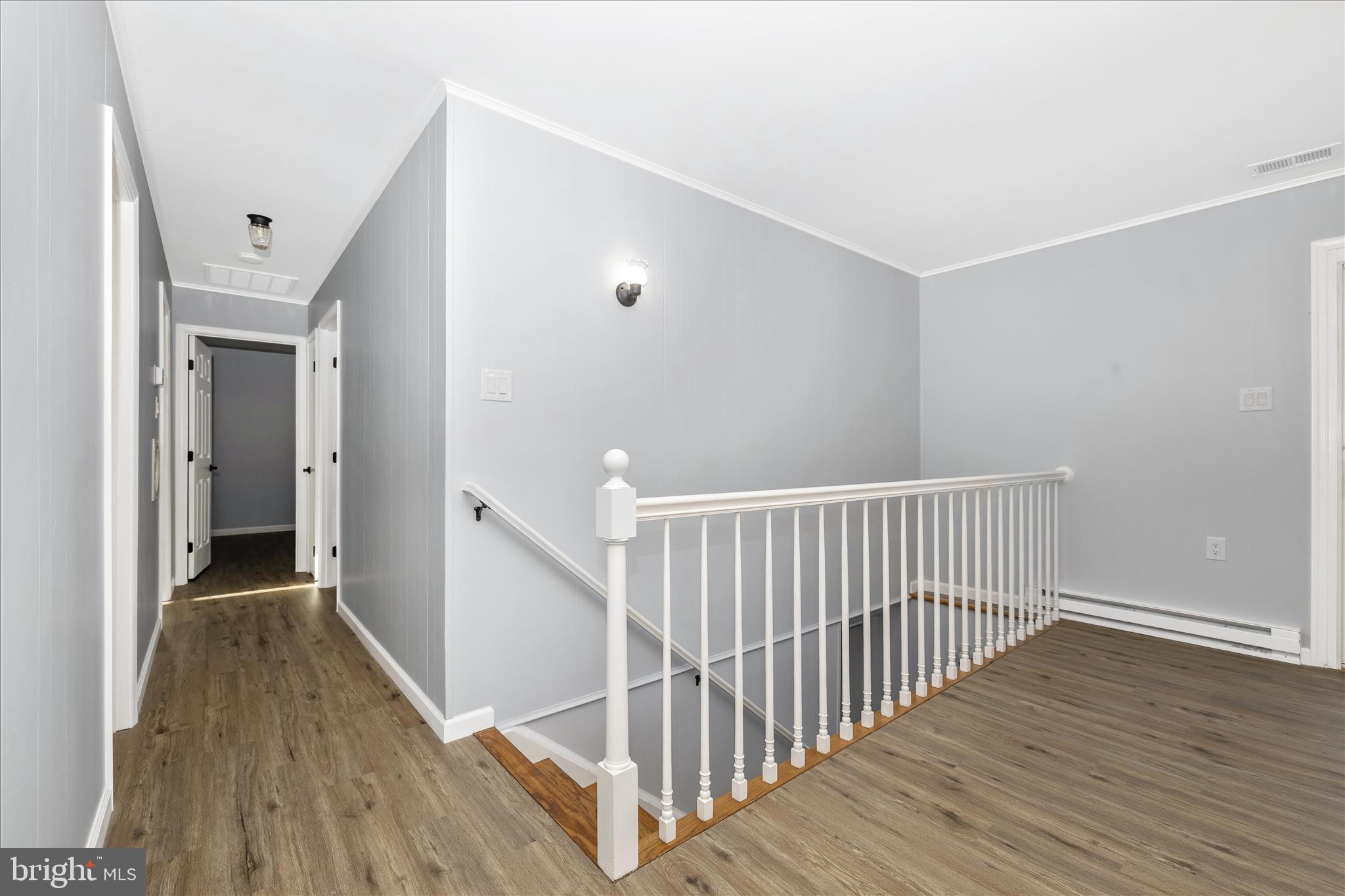 2640 Jefferson Pike Jefferson, MD 21755 - Photo 26 of 63 a view of a hallway with wooden floor and entryway