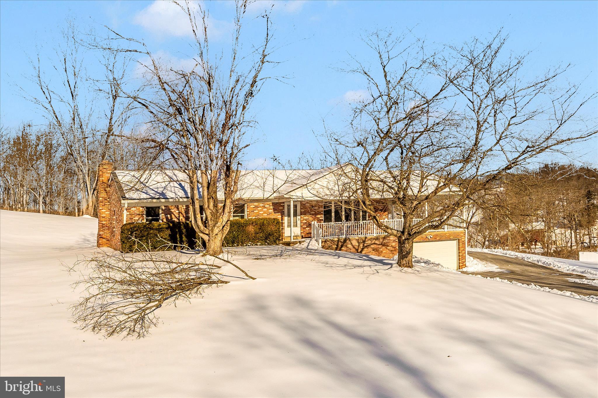 2640 Jefferson Pike Jefferson, MD 21755 - Photo 44 of 63 a view of snow on the road