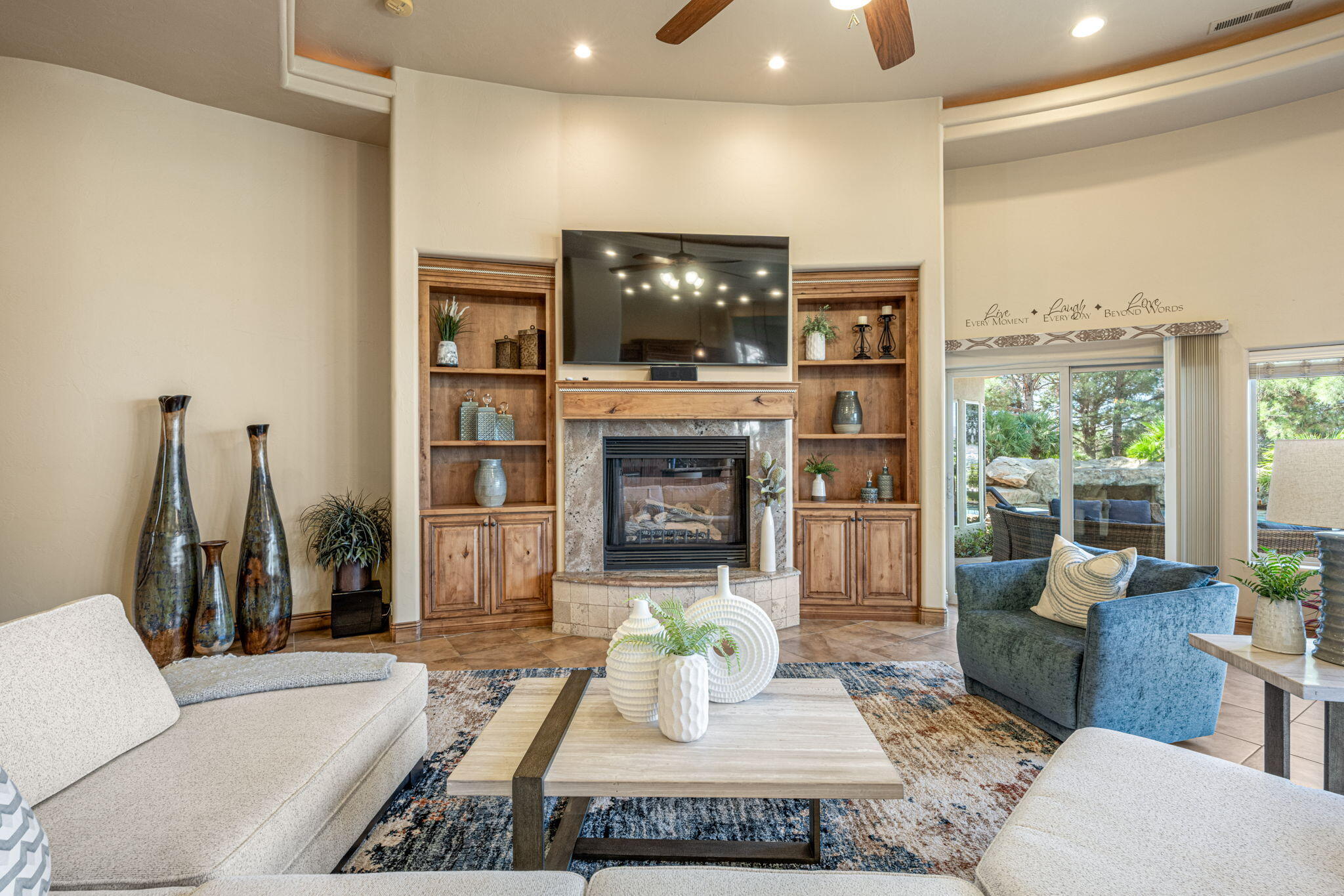 1536 Cliff Point Circle St. George, UT 84790 - Photo 8 of 63 Living Room