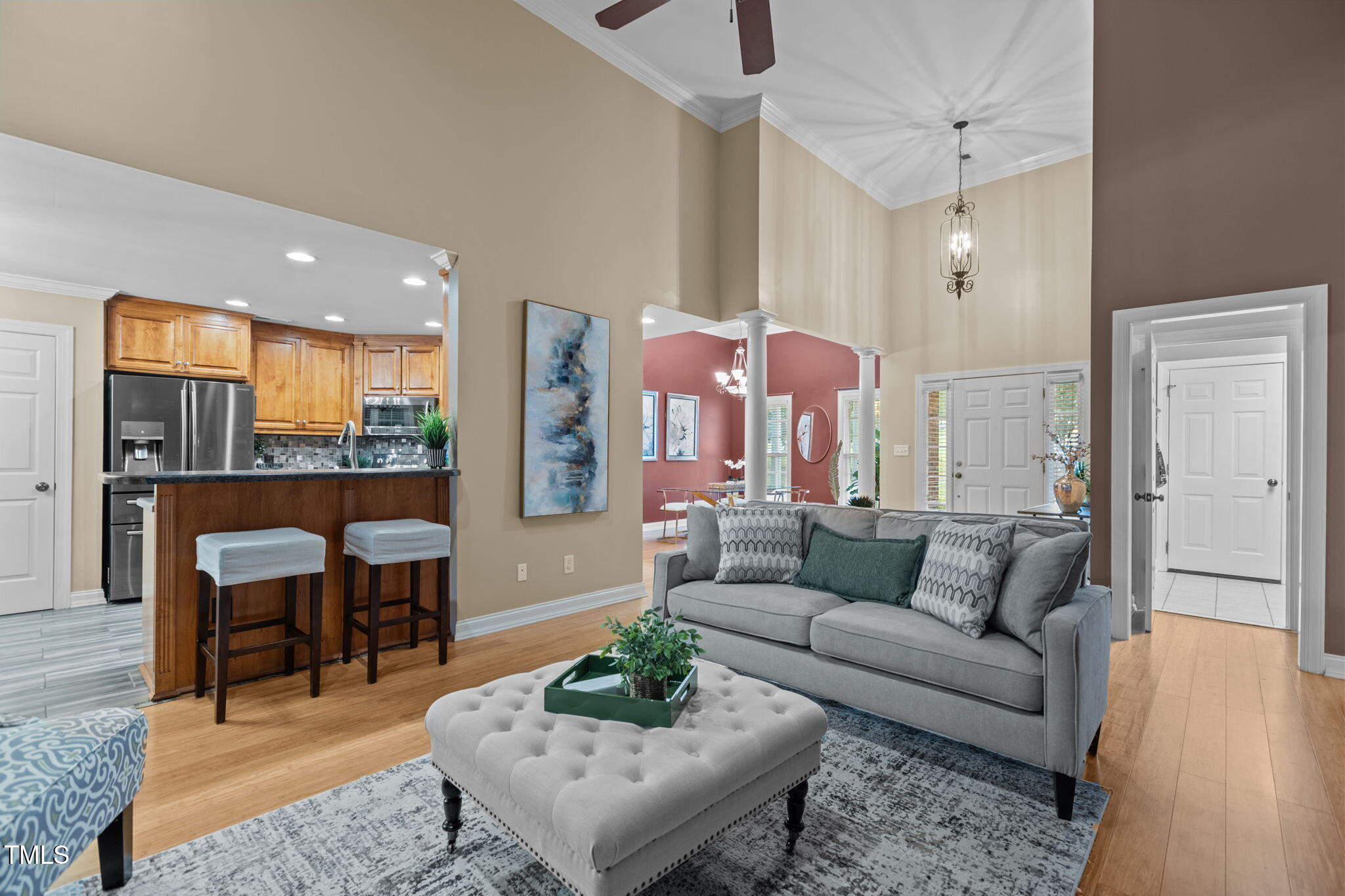 61 Fork Junction Road Timberlake, NC 27583 - Photo 14 of 59 a living room with furniture and a large window