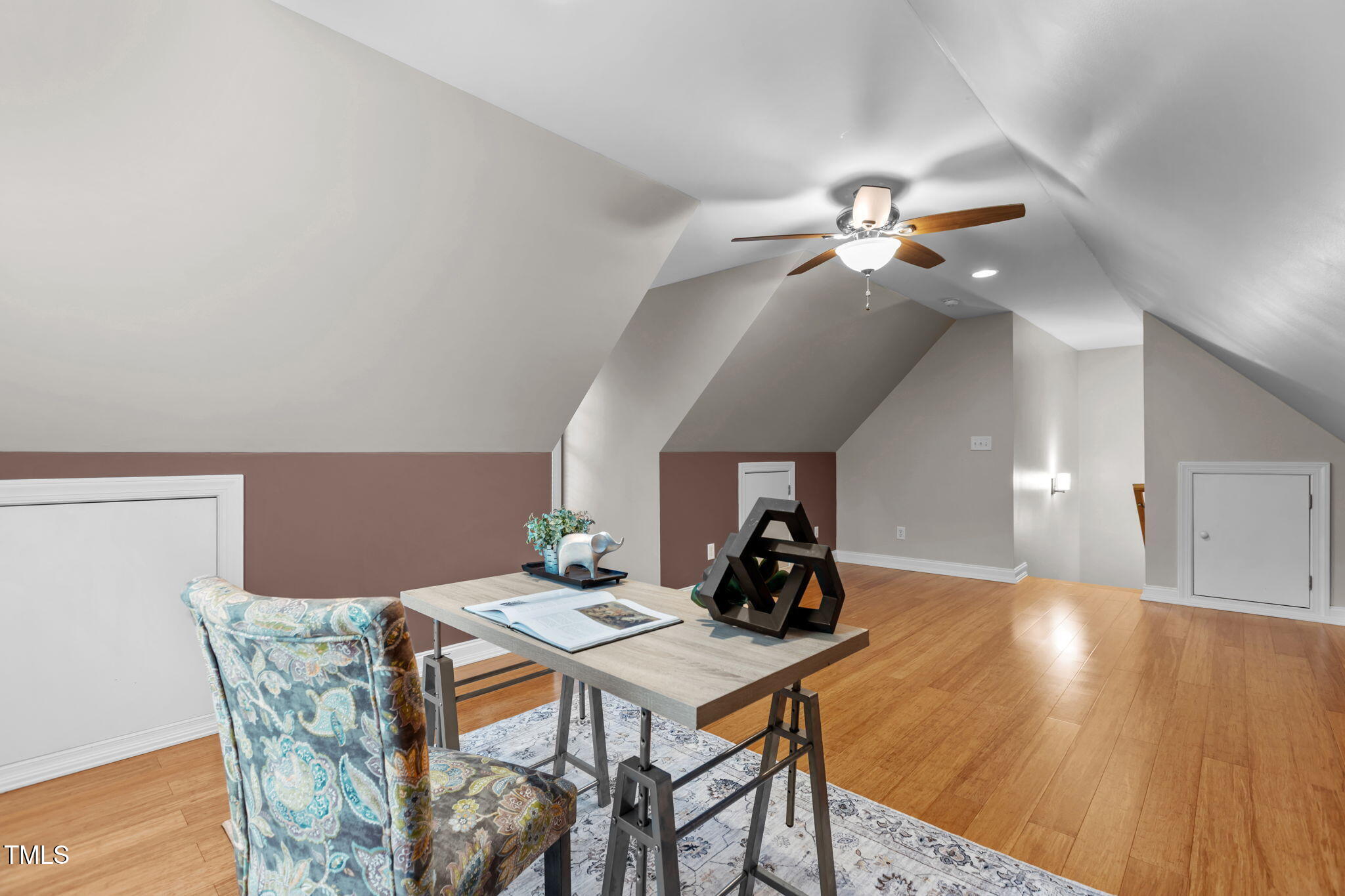 61 Fork Junction Road Timberlake, NC 27583 - Photo 36 of 59 a view of a dining room with furniture and wooden floor