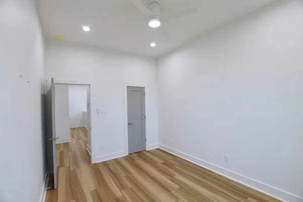 a view of livingroom with furniture and wooden floor