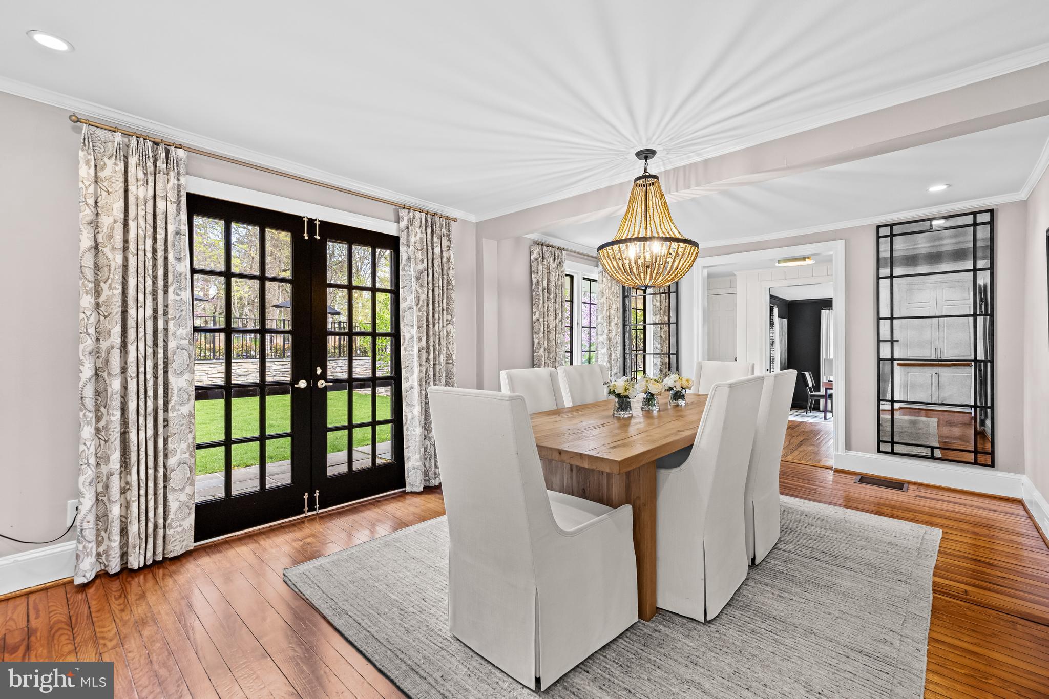 1846 Circle Road Baltimore, MD 21204 - Photo 12 of 62 a view of a dining room with furniture window and wooden floor