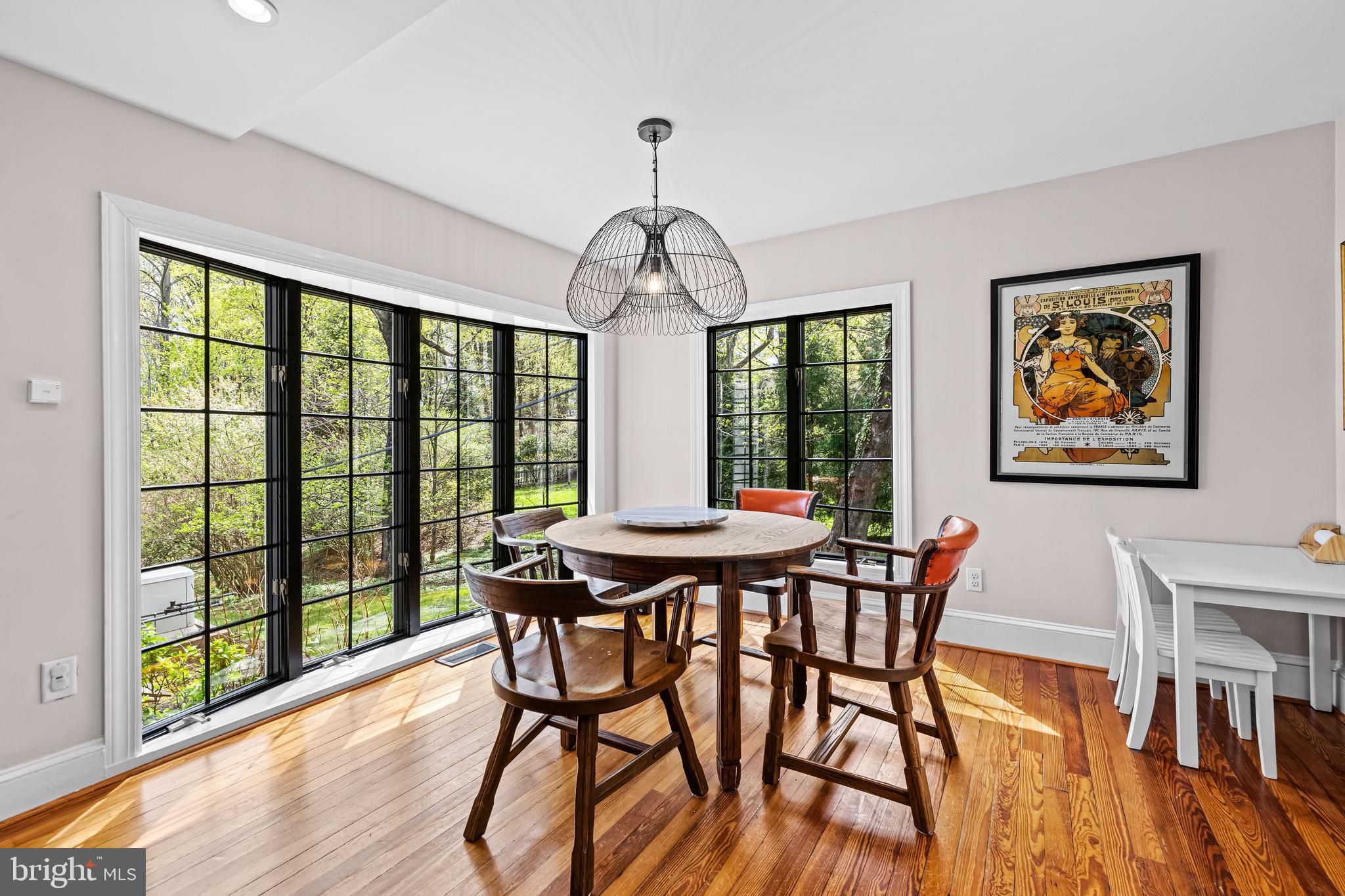 1846 Circle Road Baltimore, MD 21204 - Photo 22 of 62 a view of a dining room with furniture window and wooden floor