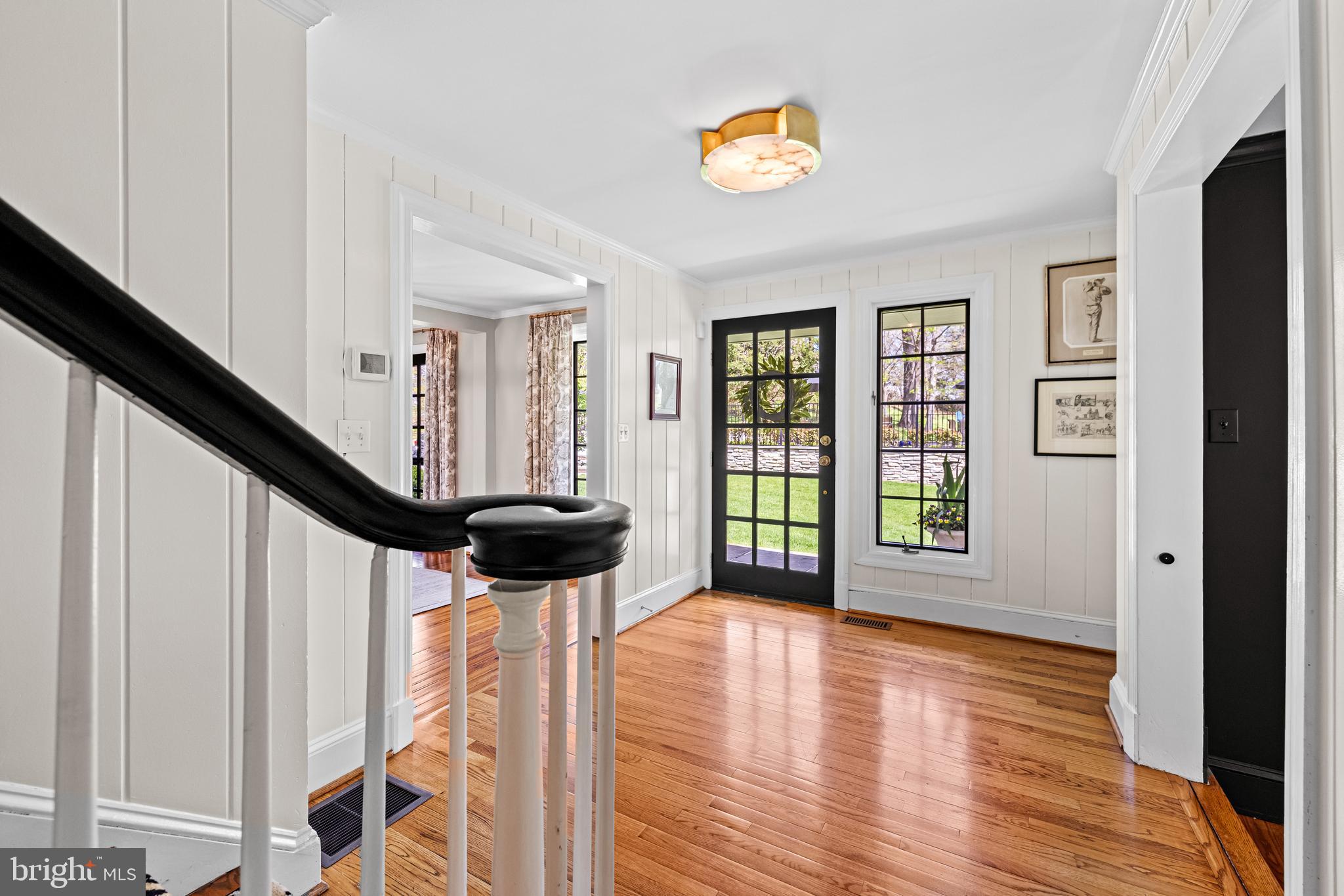 1846 Circle Road Baltimore, MD 21204 - Photo 4 of 62 a view of an entryway with wooden floor and door