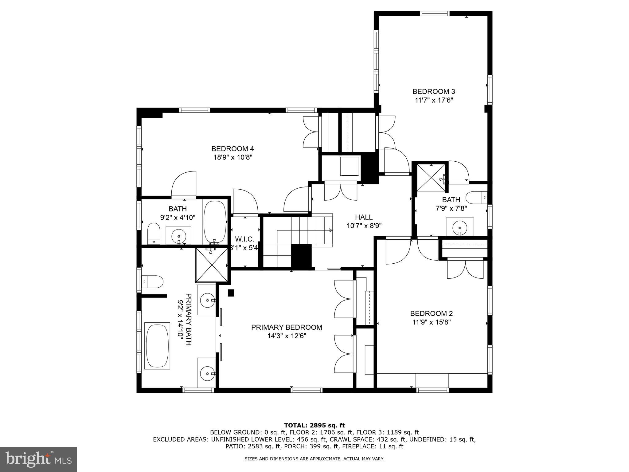 1846 Circle Road Baltimore, MD 21204 - Photo 47 of 62 Upper Level