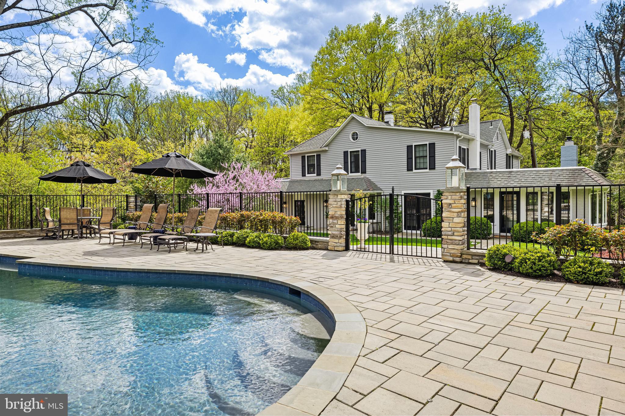 1846 Circle Road Baltimore, MD 21204 - Photo 55 of 62 a front view of a house with swimming pool and sitting area