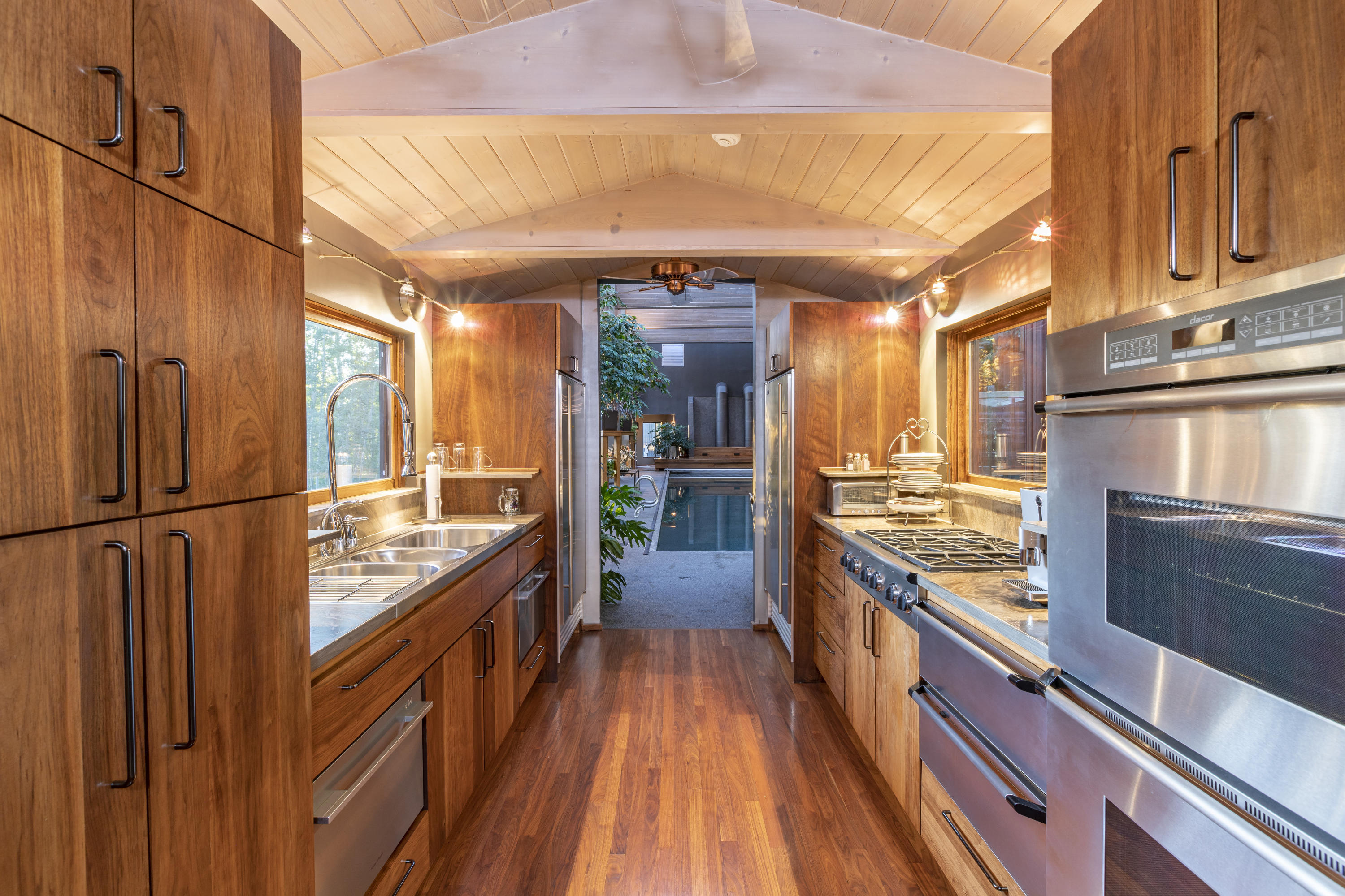 24 Sunset Circle Telluride, CO 81435 - Photo 15 of 39 a kitchen with stainless steel appliances a refrigerator and a stove