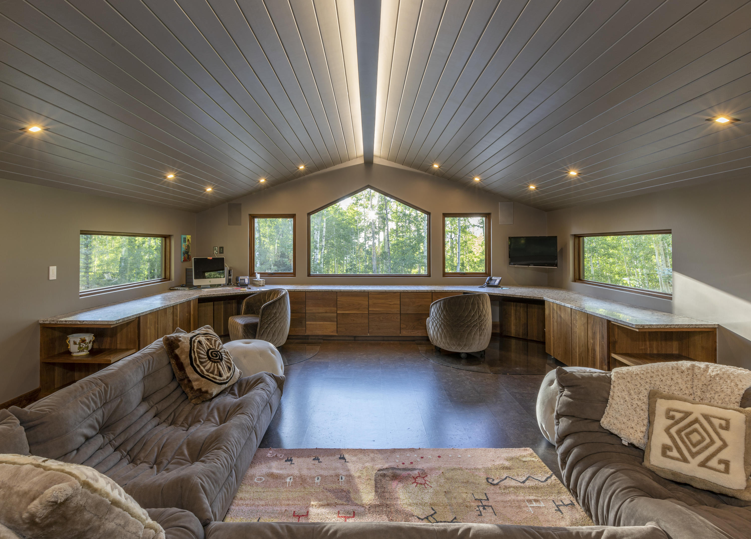 24 Sunset Circle Telluride, CO 81435 - Photo 25 of 39 a living room with furniture and a large window