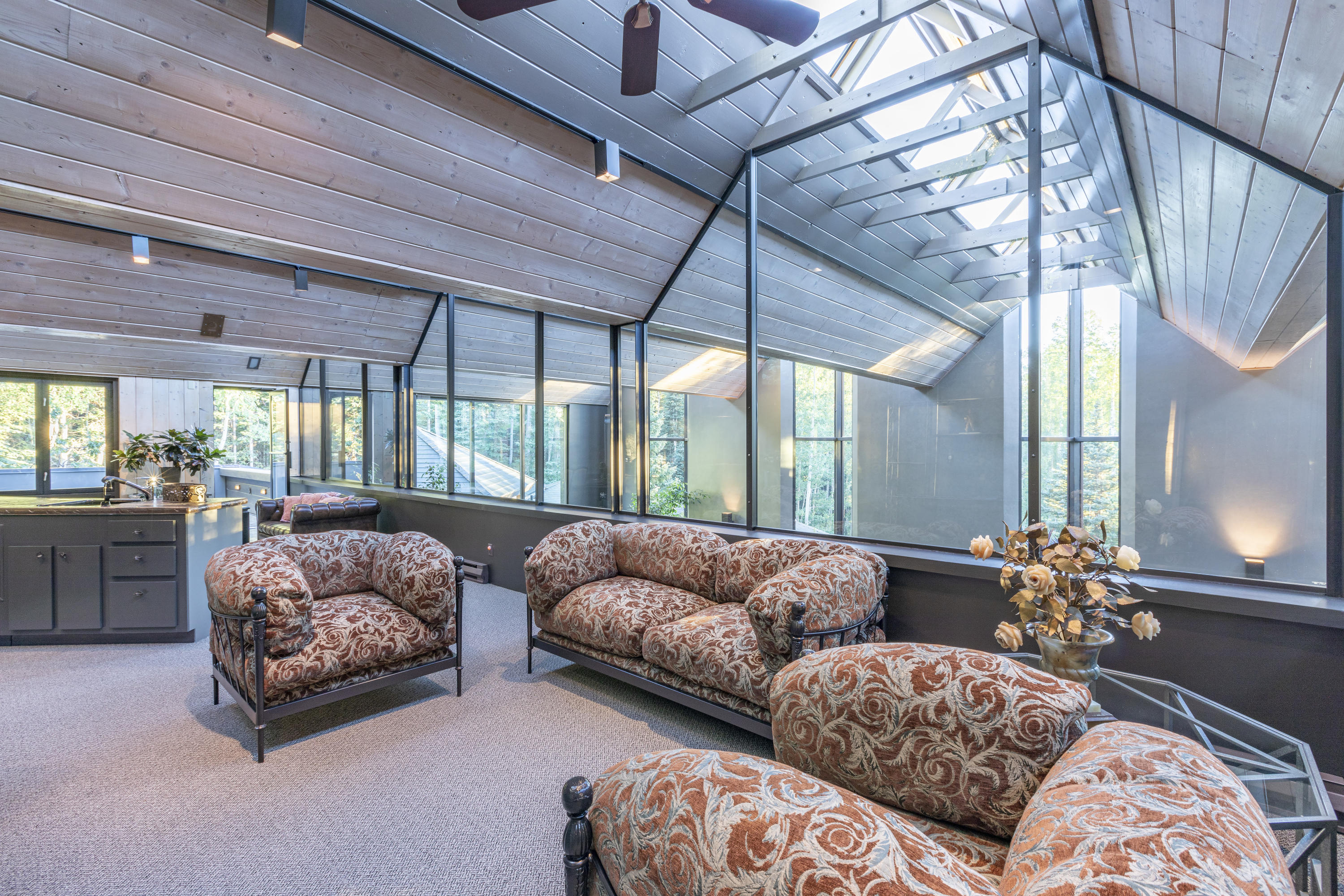 24 Sunset Circle Telluride, CO 81435 - Photo 29 of 39 a living room with furniture and a large window