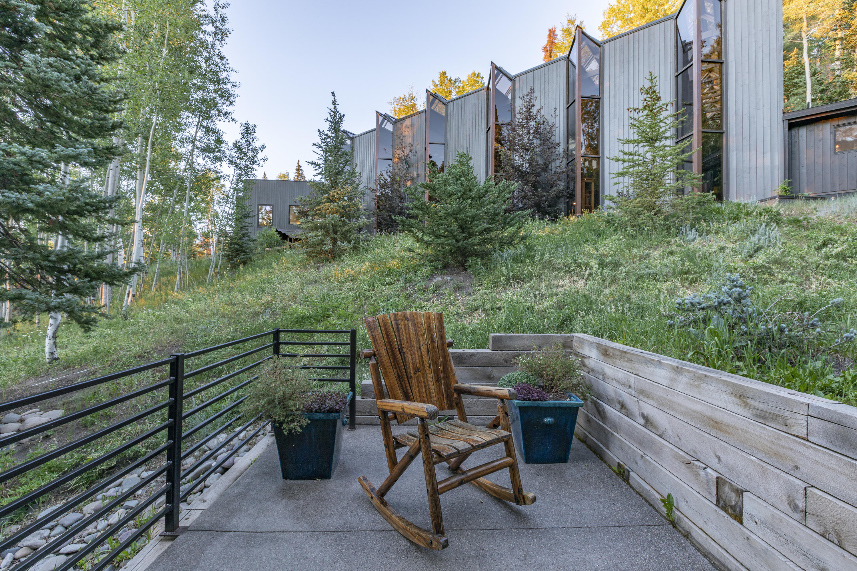 24 Sunset Circle Telluride, CO 81435 - Photo 36 of 39 a view of a chairs and table in the balcony
