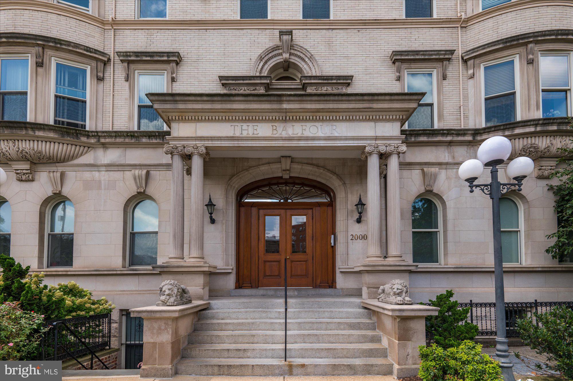 2000 16th Street Northwest, Unit 302 Washington, DC 20009 - Photo 2 of 9 Grand Beaux Arts Structure