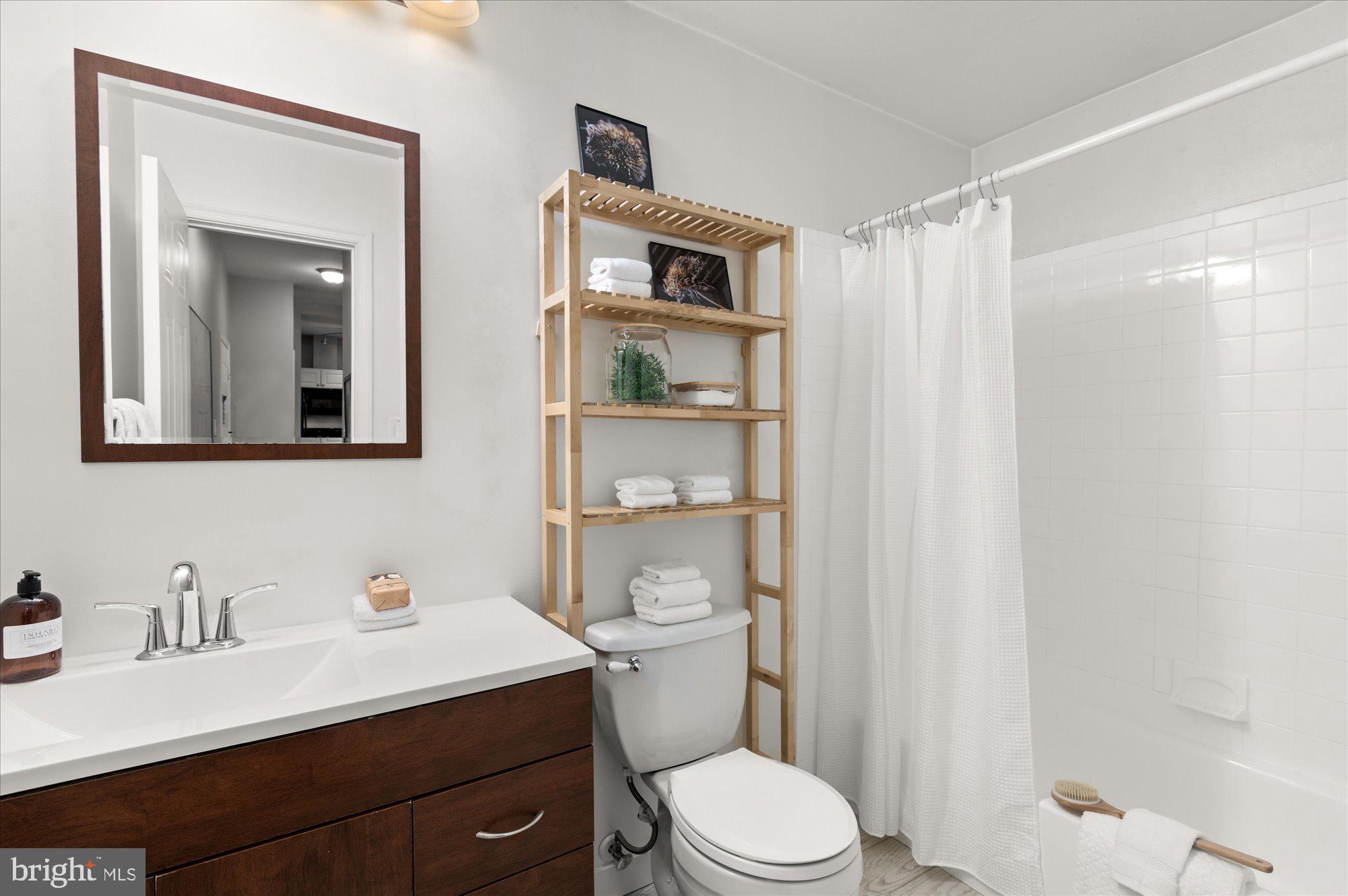 2000 16th Street Northwest, Unit 302 Washington, DC 20009 - Photo 8 of 9 Fresh Updated Bath