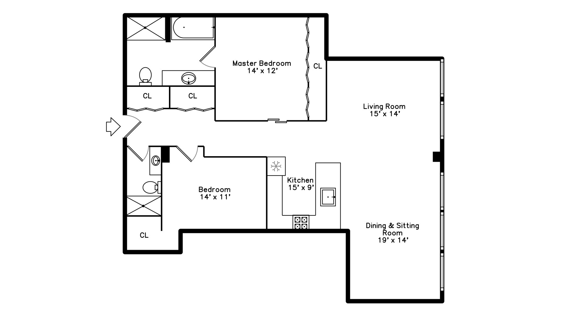 1101 West Lake Street, Unit 5D Chicago, IL 60607 - Photo 17 of 17