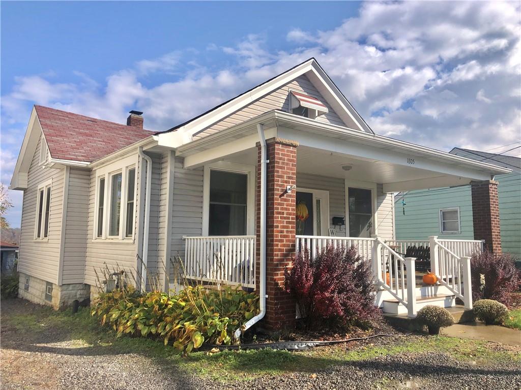 So much larger than it looks!  And from the looks of it, 1805 Montour Street offers an enormous front porch to sit outside and watch the world pass by! Exterior features also include plenty of off street and possible detached garage space, fenced yard and back porch and patio. 