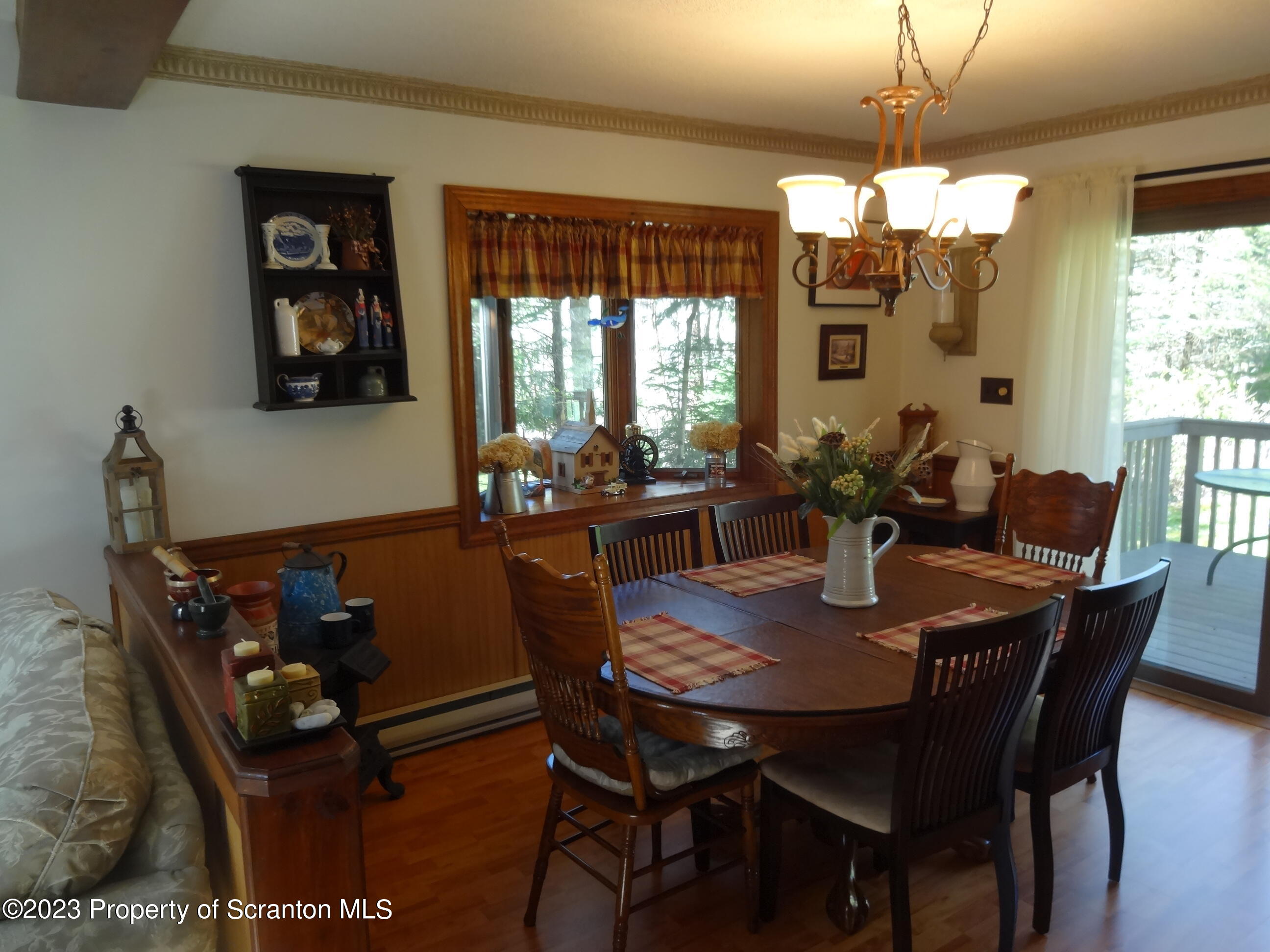 15 Buck River Road Thornhurst, PA 18424 - Photo 7 of 38 a view of a dining room with furniture and window