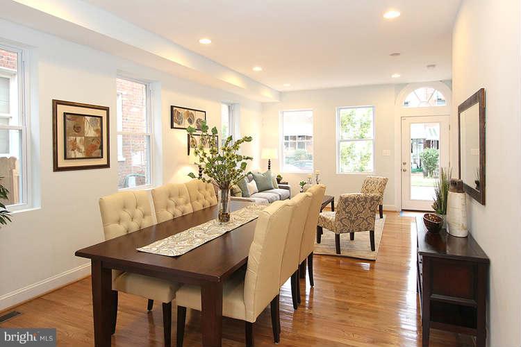 614 Roxboro Place Northwest Washington, DC 20011 - Photo 12 of 30 Dining Room