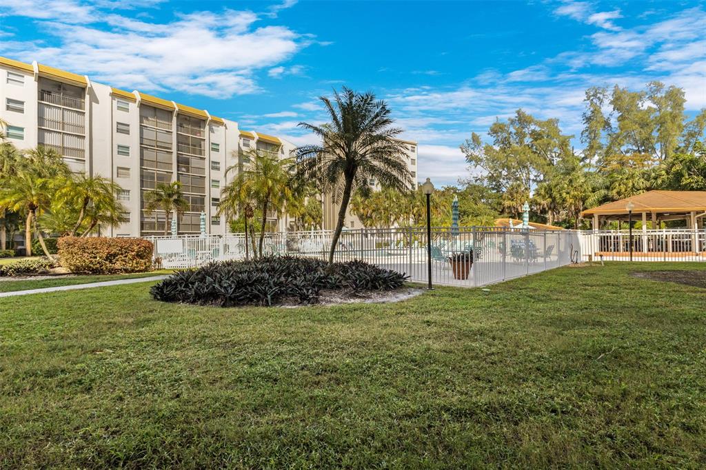 3910 Inverrary Boulevard, Unit 301B Lauderhill, FL 33319 - Photo 32 of 44 a view of a garden