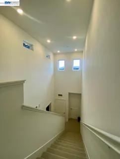 a view of a livingroom with an empty space