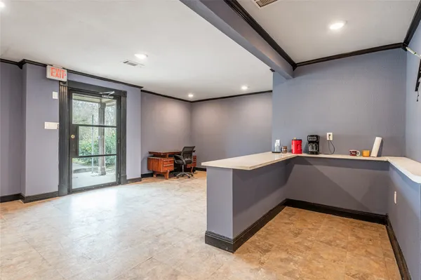 a view of storage and utility room