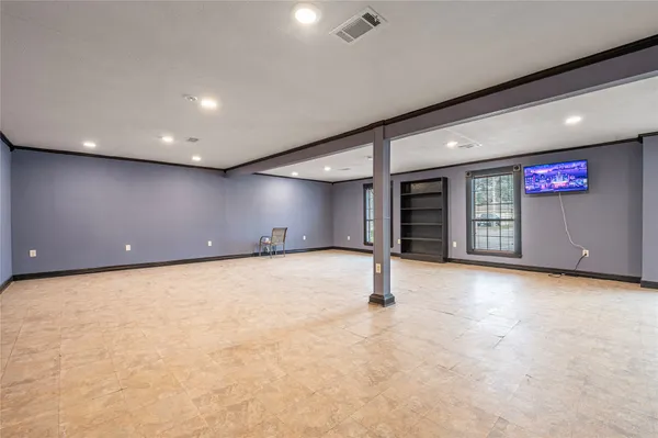 a view of an empty room with window