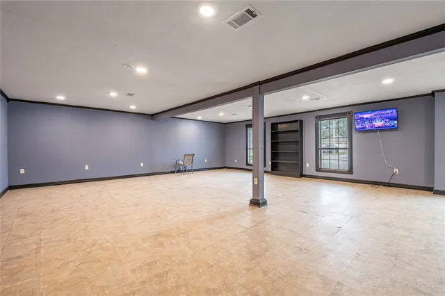 a view of an empty room with window