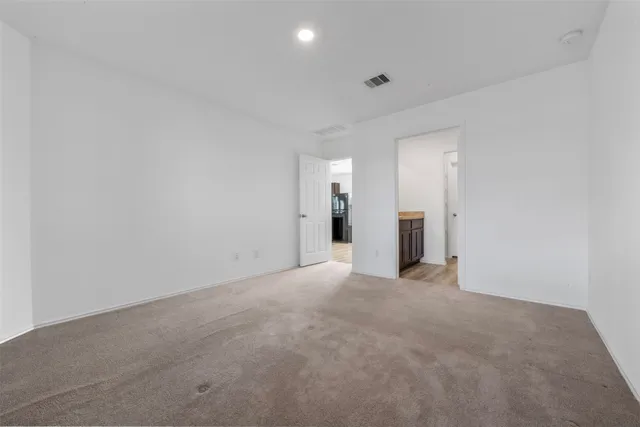 a view of empty room