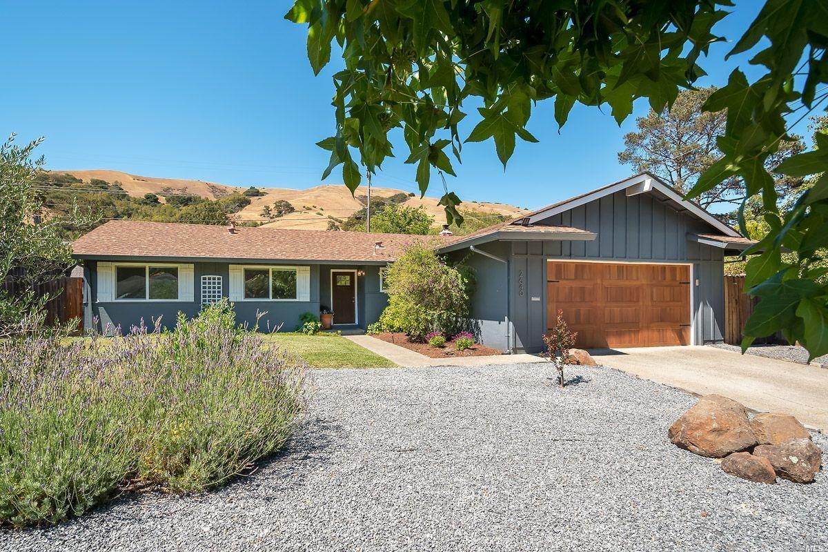 2640 Center Road Novato, CA 94947 - Photo 1 of 1 a front view of a house with a yard