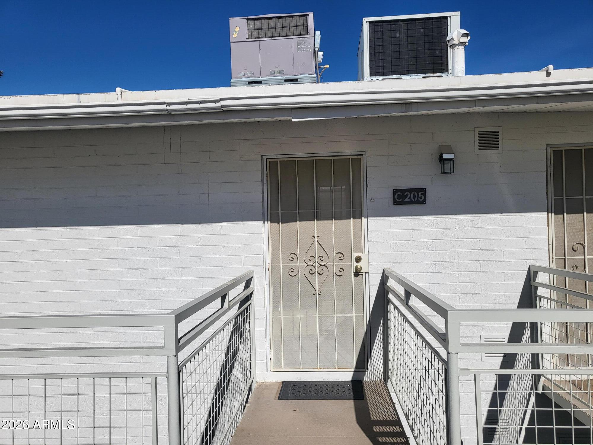 825 North Hayden Road, Unit C205 Scottsdale, AZ 85257 - Photo 15 of 22 FRONT ENTRANCE