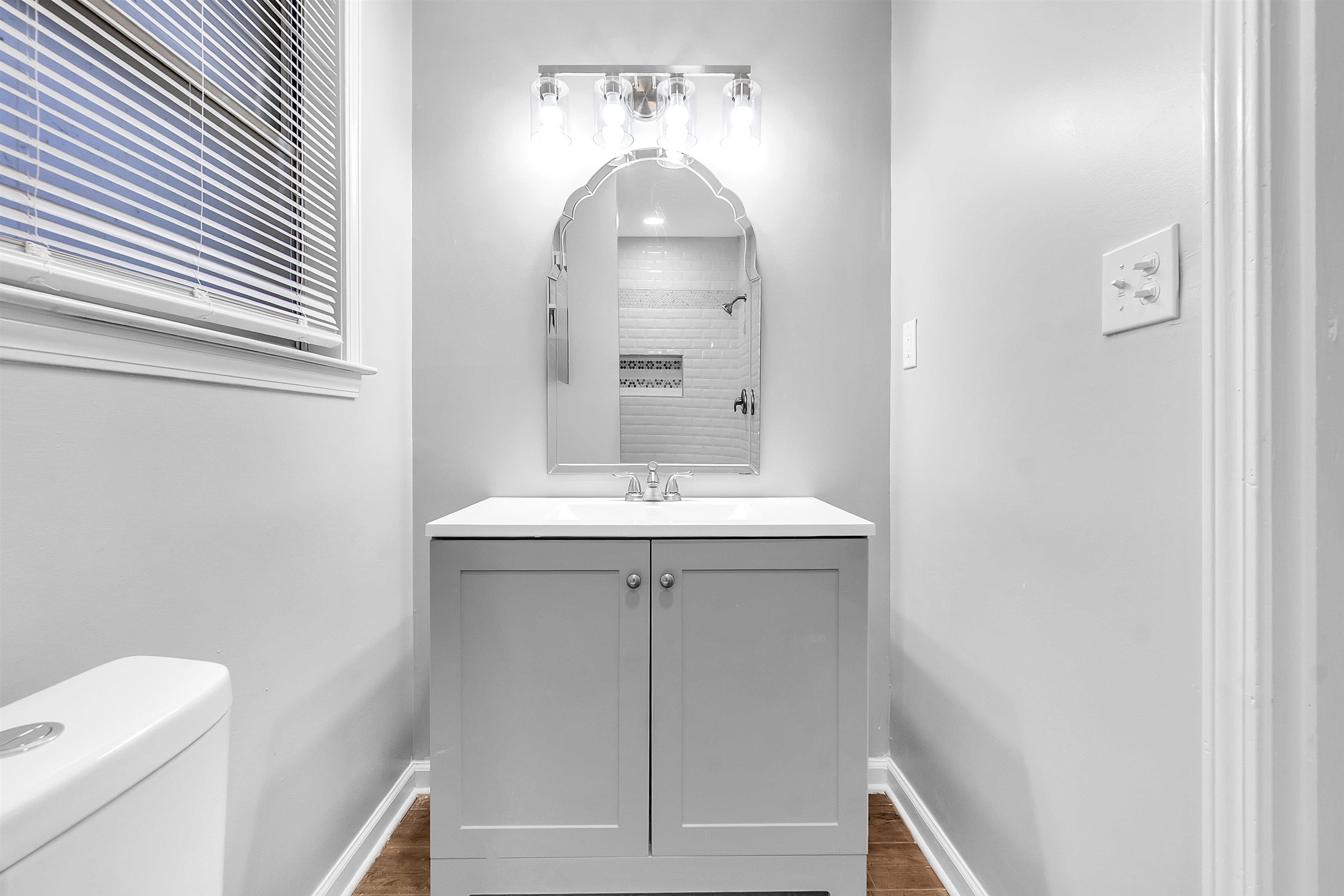 4155 Coventry Drive Memphis, TN 38127 - Photo 16 of 20 a bathroom with a sink vanity and toilet