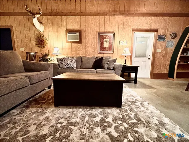 a house view with a outdoor space