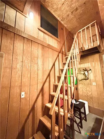 a backyard of a house