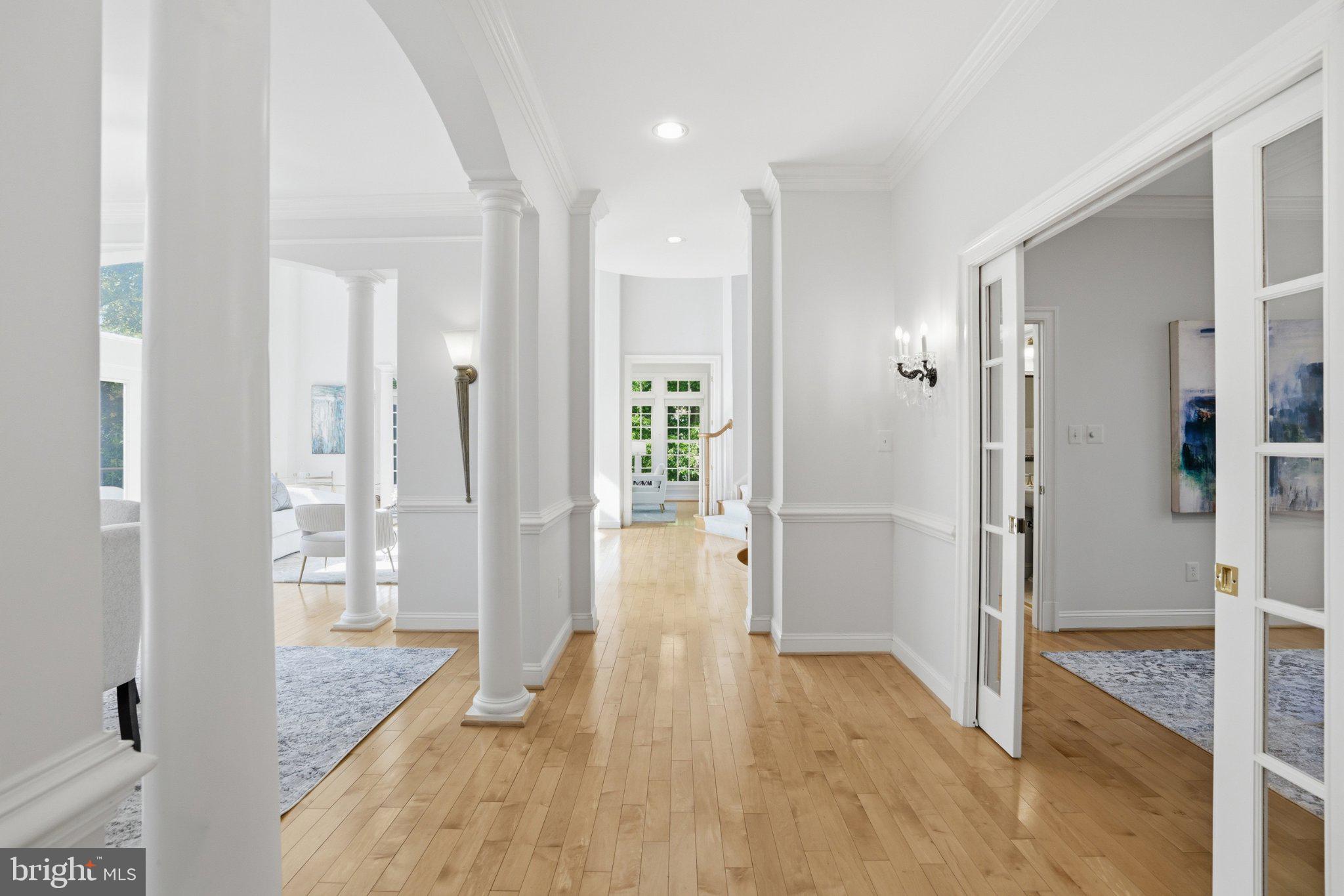891 Chinquapin Road McLean, VA 22102 - Photo 17 of 78 Elegant entryway with natural light.