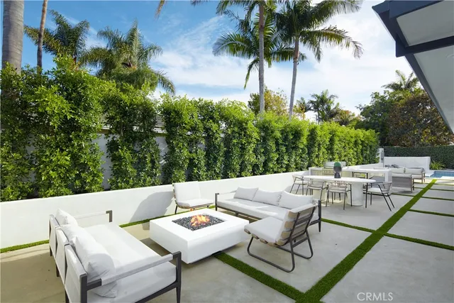 a view of balcony and patio