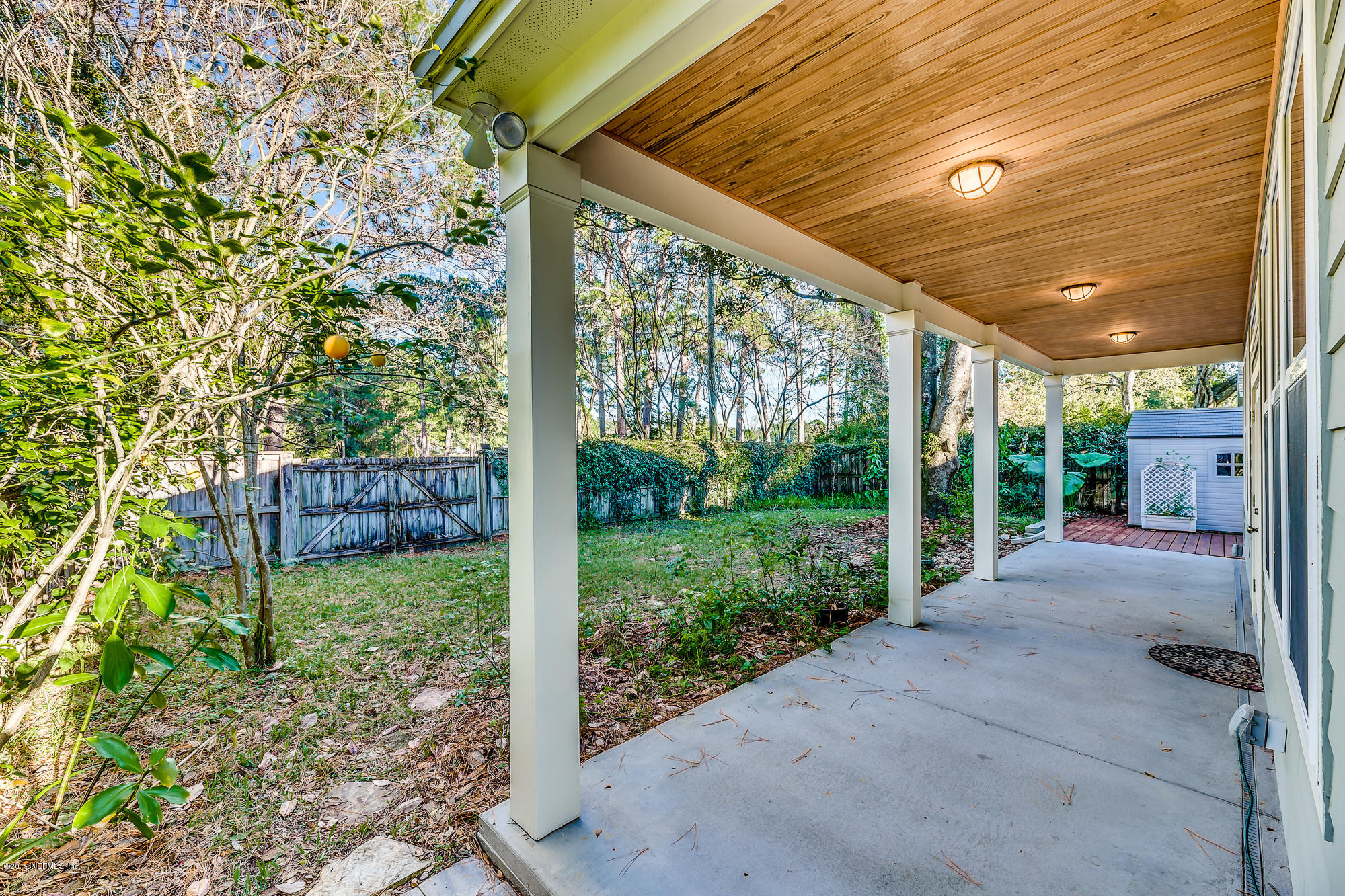 1563 Charon Road Jacksonville, FL 32205 - Photo 47 of 58 Covered rear patio